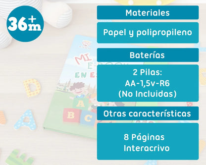 Libro con Sonido de Aprendizaje para Niños