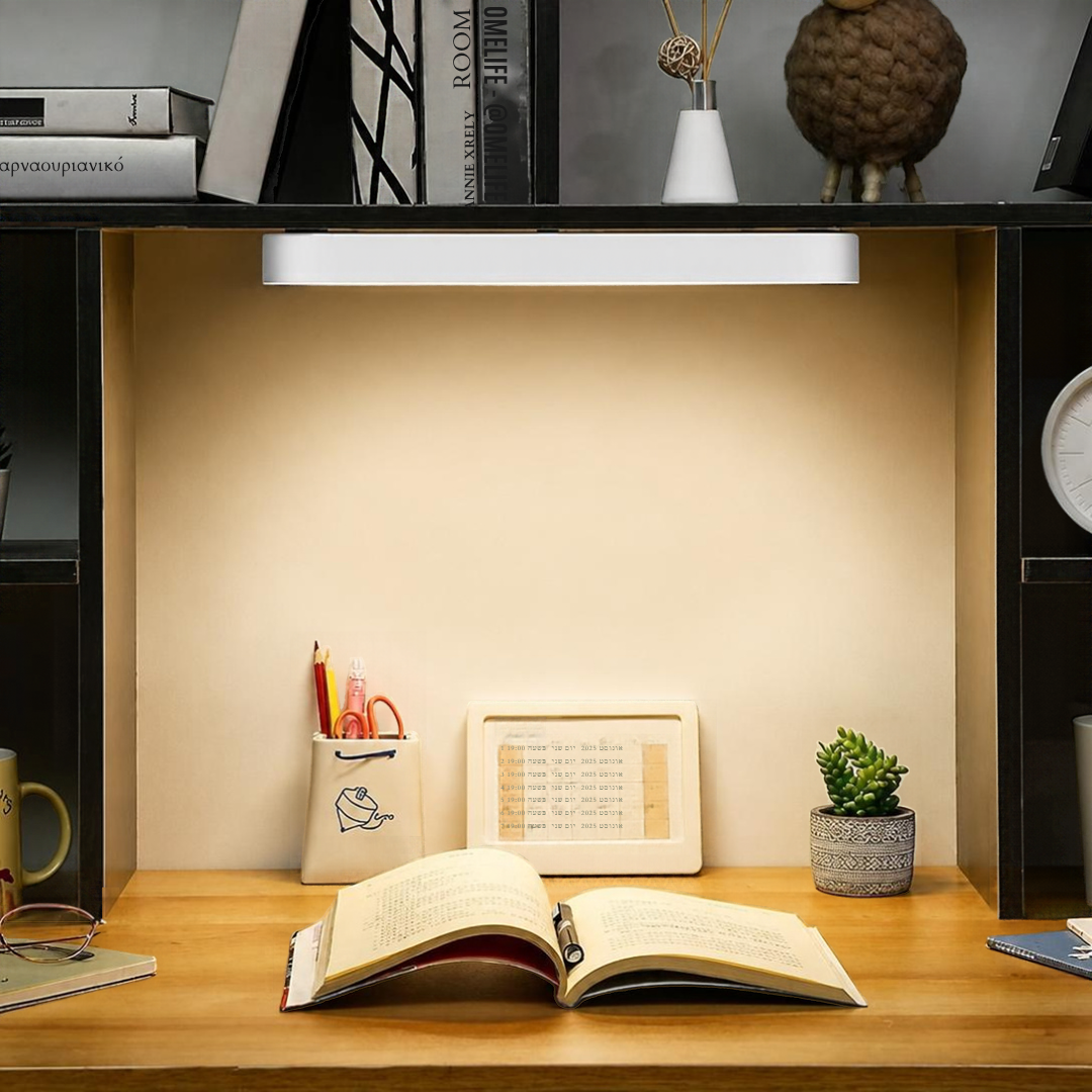 Tira LED con Sensor de Movimiento Recargable – Iluminación Automática para Armarios, Pasillos y Escaleras
