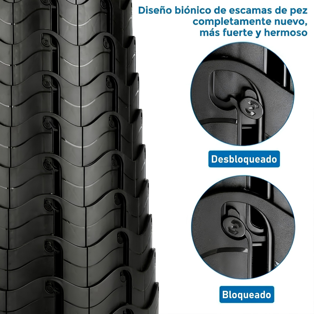 Taburete Telescópico Plegable | Asiento Portátil Ultraligero y Resistente