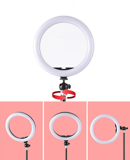 Aro de Luz LED de Escritorio 26 cm – Iluminación Profesional para Videollamadas y Contenido