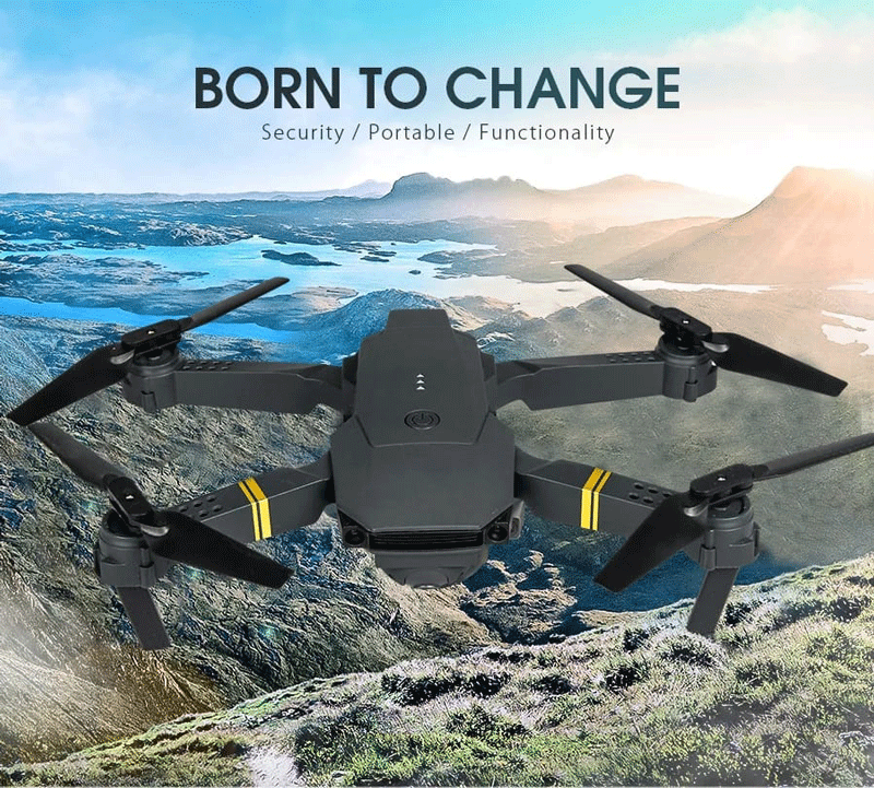 Dron Plegable 4K con Cámara Dual y Modo Headless – Vuelo Estable para Principiantes