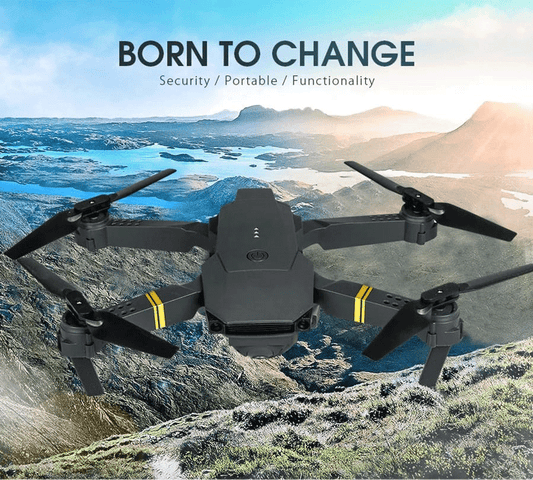 Dron Plegable 4K con Cámara Dual y Modo Headless – Vuelo Estable para Principiantes