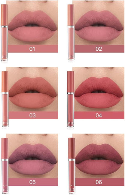 Set de 6 Barras de Labios Mate