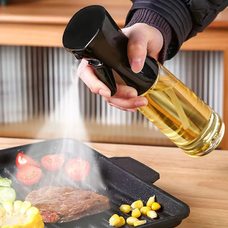 Set Dispensador de Aceite 2 en 1 (Pulverizador + Brocha): Cocina con la cantidad justa
