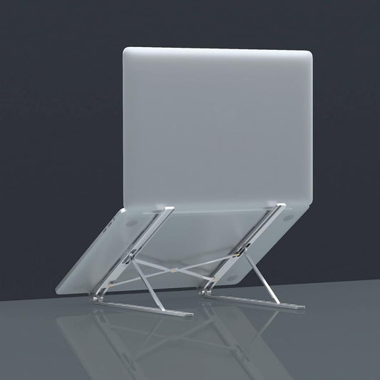 Soporte Ergonómico Plegable para Portátil y Tablet de Aluminio – Ajustable, Resistente y Antideslizante