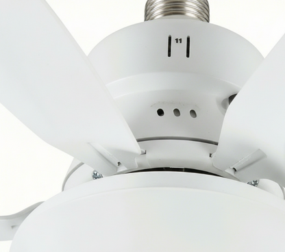 Ventilador de Techo LED con Aspas Desmontables y Control Remoto — Frescura Silenciosa y Mantenimiento Sin Esfuerzo