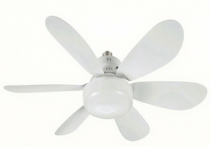Ventilador de Techo LED con Aspas Desmontables y Control Remoto — Frescura Silenciosa y Mantenimiento Sin Esfuerzo