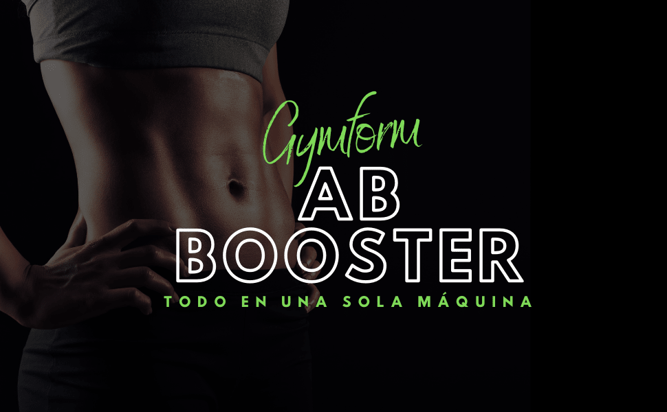 Ab Booster Plus Plegable – Máquina de Cardio y Tonificación para Entrenamiento Completo en Casa