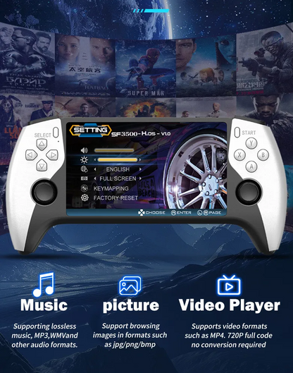 Consola de Juegos Portátil X9 IPS HD (20.000+ Juegos)