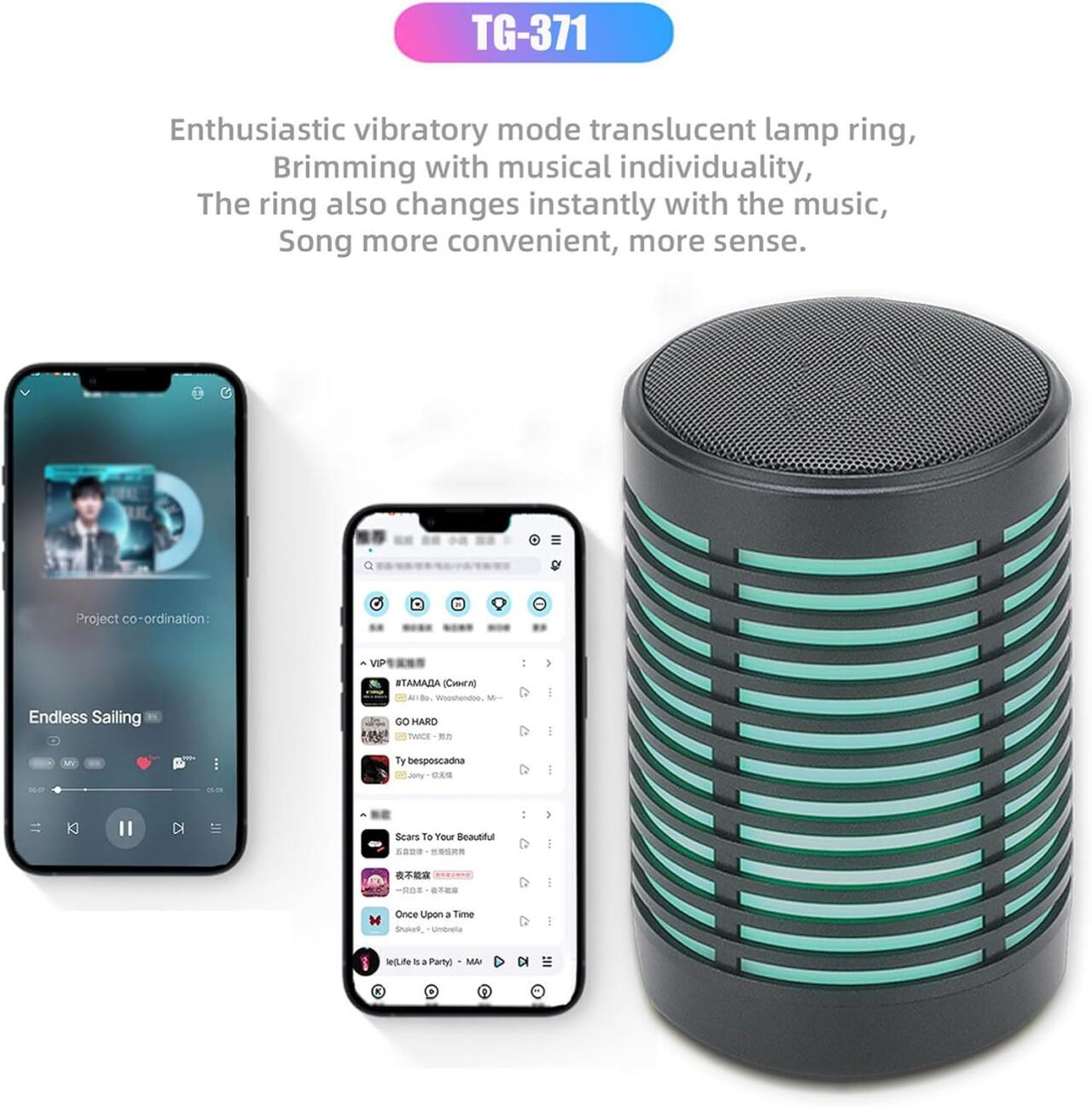 Altavoz TG - 371 Bluetooth 5.0 - innovagizmo.com