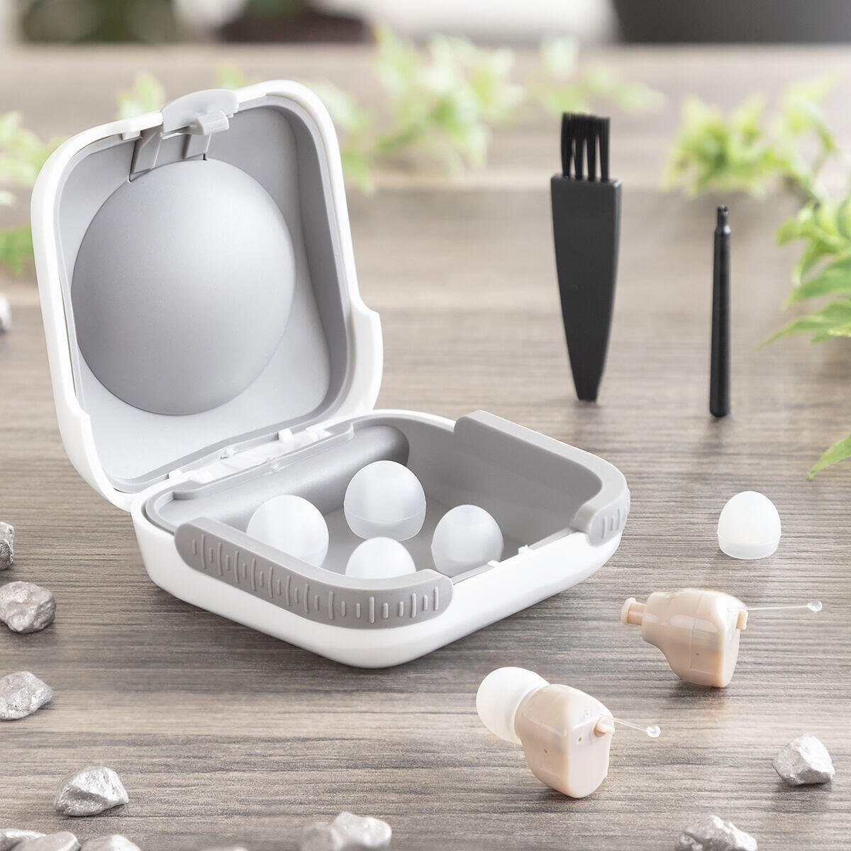 Amplificador de Sonido Intraauricular con Accesorios Hearzy InnovaGoods 2 Unidades - innovagizmo.com