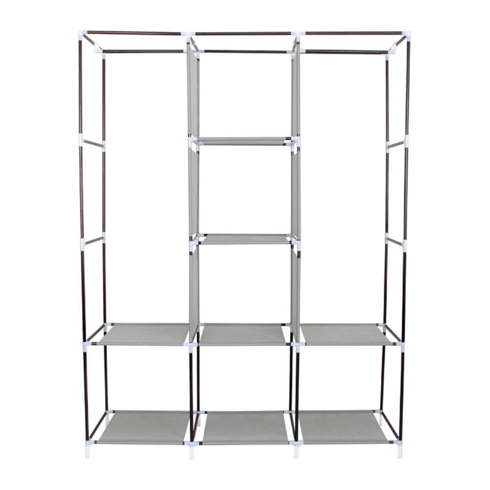 Armario de Tela, Armario Ropero con Cubierta de Tela no Tejida, 45 x 127 x 168 cm - innovagizmo.com