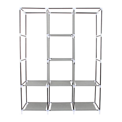 Armario de Tela, Armario Ropero con Cubierta de Tela no Tejida, 45 x 127 x 168 cm - innovagizmo.com