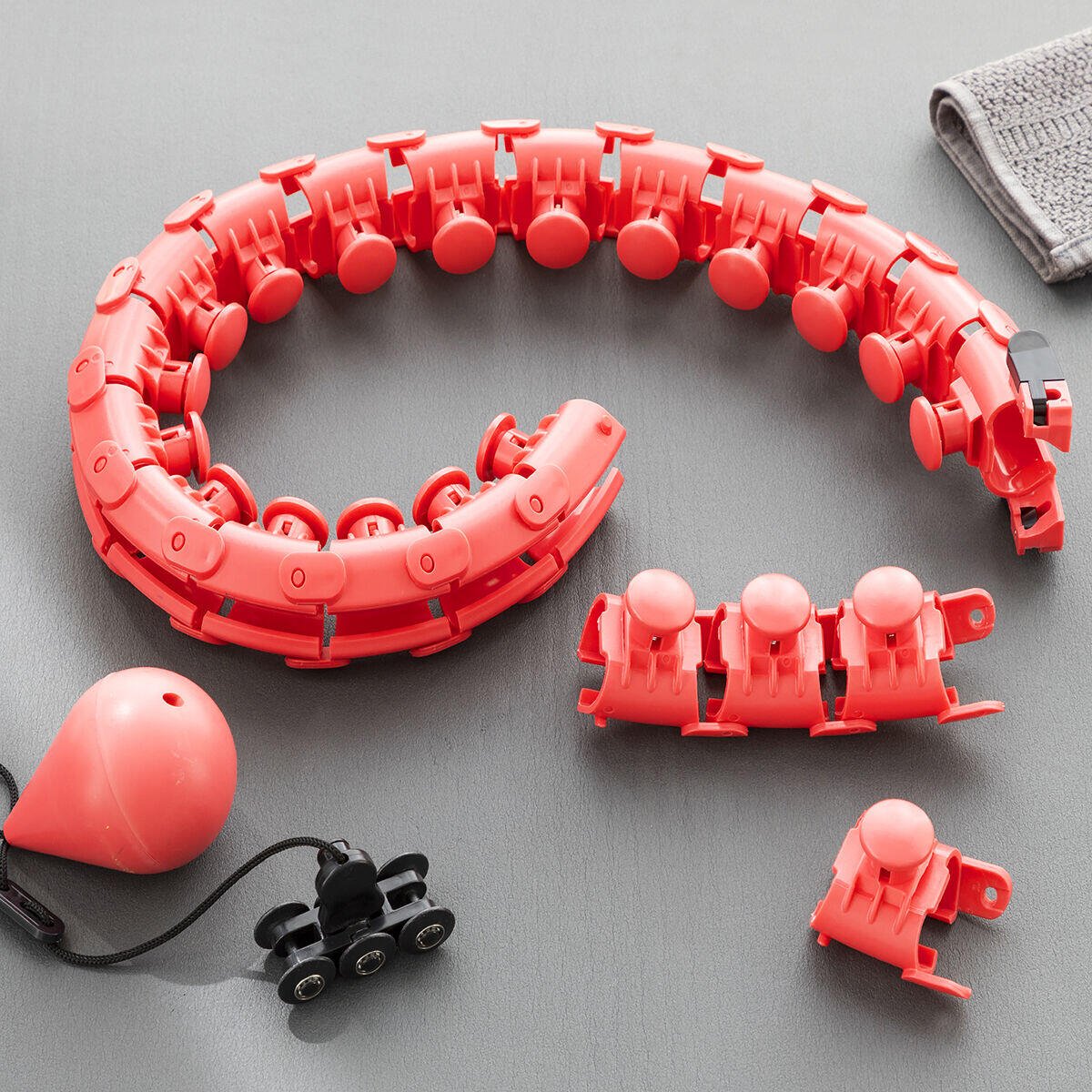 Aro de Fitness Inteligente con Peso | Moldea Cintura y Quema Calorías - innovagizmo.com