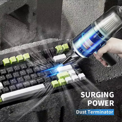 Aspirador y soplador inalámbrico 2 en 1 para coche y hogar 120W - innovagizmo.com