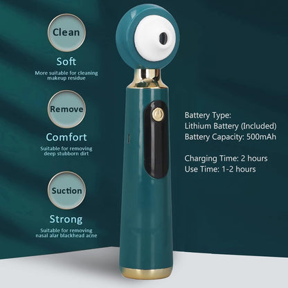 Aspiradora Recargable para Eliminar Puntos Negros Profundos con Lupa - innovagizmo.com