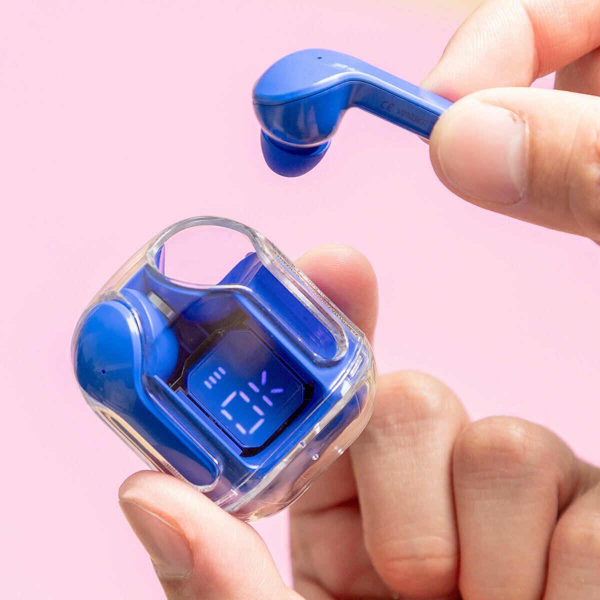 Auriculares Inalámbricos con Estuche de Carga Blue - innovagizmo.com