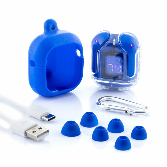 Auriculares Inalámbricos con Estuche de Carga Blue - innovagizmo.com
