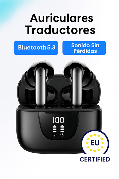 Auriculares Traductores Inteligentes con Bluetooth 5.3 - innovagizmo.com