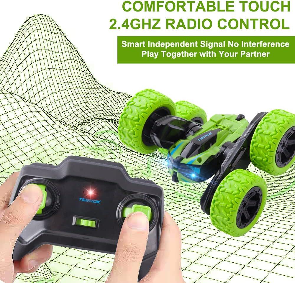 Auto Radiocontrol para Niños con Doble Rotación – 2.4G y Giro de 360 Grados. - innovagizmo.com
