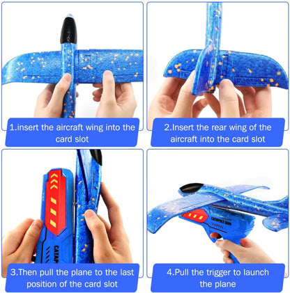 Avión Planeador con Lanzador - innovagizmo.com