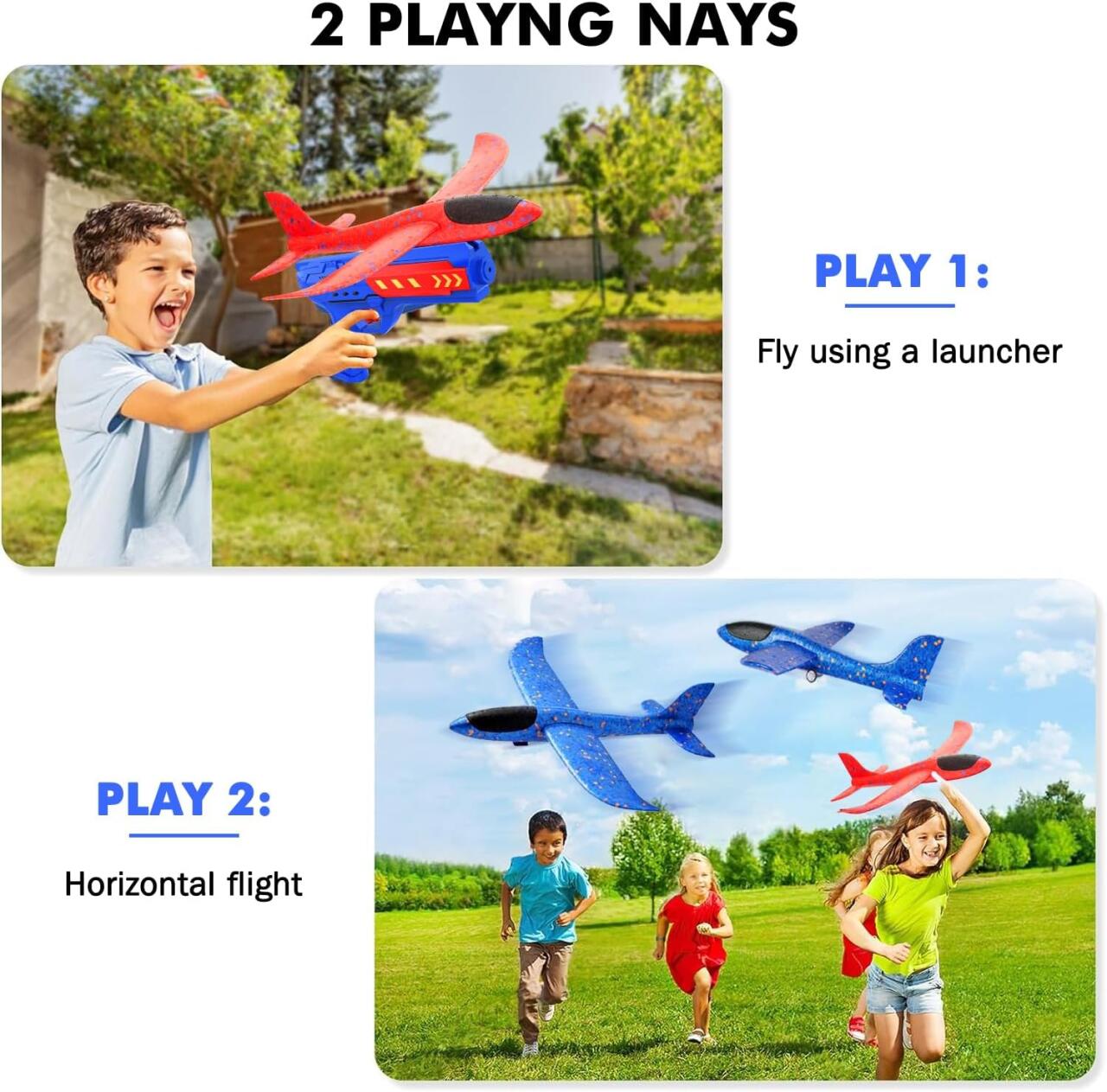 Avión Planeador con Lanzador - innovagizmo.com