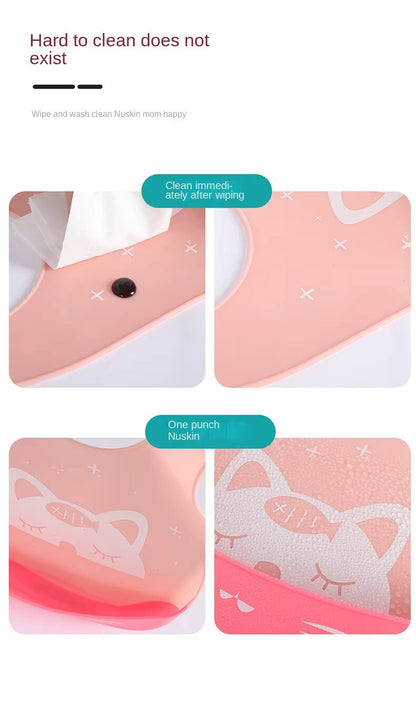 Babero de Silicona para Bebes - innovagizmo.com