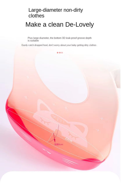 Babero de Silicona para Bebes - innovagizmo.com