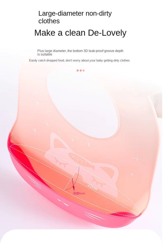 Babero de Silicona para Bebes - innovagizmo.com