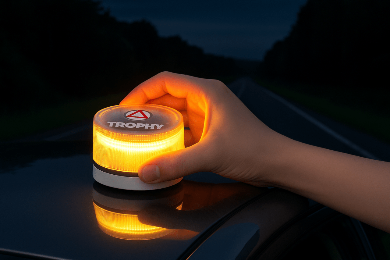 Baliza Luz Emergencia V16 Homologada DGT con Geolocalización Baliza Coche Conectada DGT 3.0 - innovagizmo.com