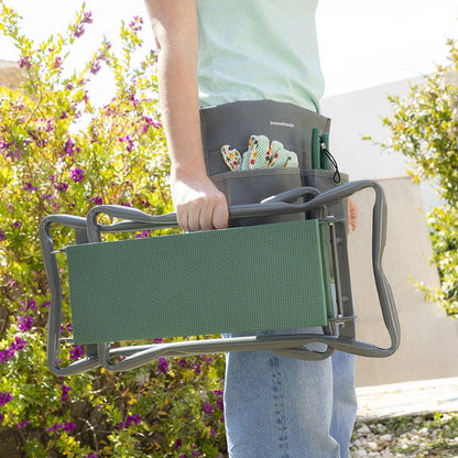 Banco de Jardinería Plegable con Bolsa para Herramientas 3 en 1 Situl - innovagizmo.com