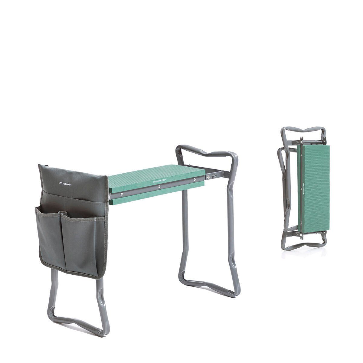 Banco de Jardinería Plegable con Bolsa para Herramientas 3 en 1 Situl - innovagizmo.com