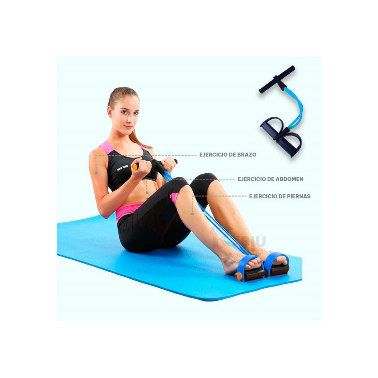 BANDA DE RESISTENCIA CON CUERDA DE TRACCION ELÁSTICA - innovagizmo.com