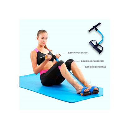 BANDA DE RESISTENCIA CON CUERDA DE TRACCION ELÁSTICA - innovagizmo.com
