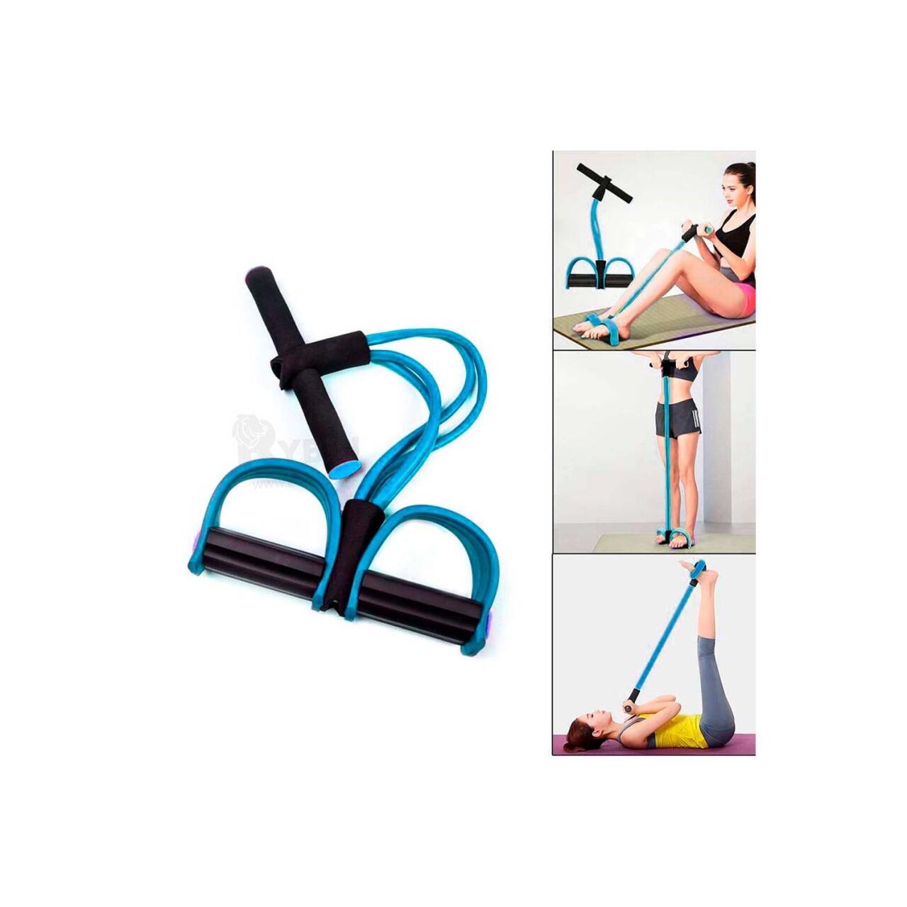 BANDA DE RESISTENCIA CON CUERDA DE TRACCION ELÁSTICA - innovagizmo.com