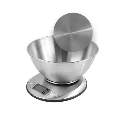 Báscula Electrónica De Cocina Con Bol Inox - innovagizmo.com