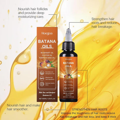 Batana Boost Hair Oil – Aceite Natural para Crecimiento, Hidratación y Brillo del Cabello Dañado - innovagizmo.com