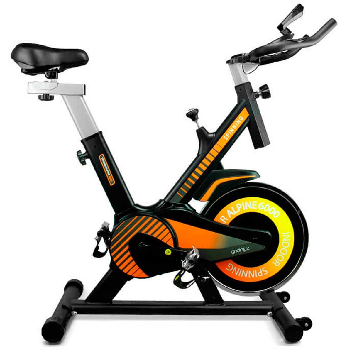 Bicicleta Ciclo Indoor Trainer ALPINE 6000. Volante de Inercia 10 kg Avanzado. - innovagizmo.com
