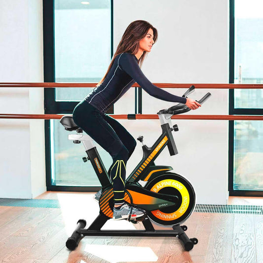 Bicicleta Ciclo Indoor Trainer ALPINE 6000. Volante de Inercia 10 kg Avanzado. - innovagizmo.com