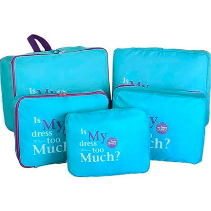 BOLSA DE VIAJE, SET 5 PIEZAS - innovagizmo.com