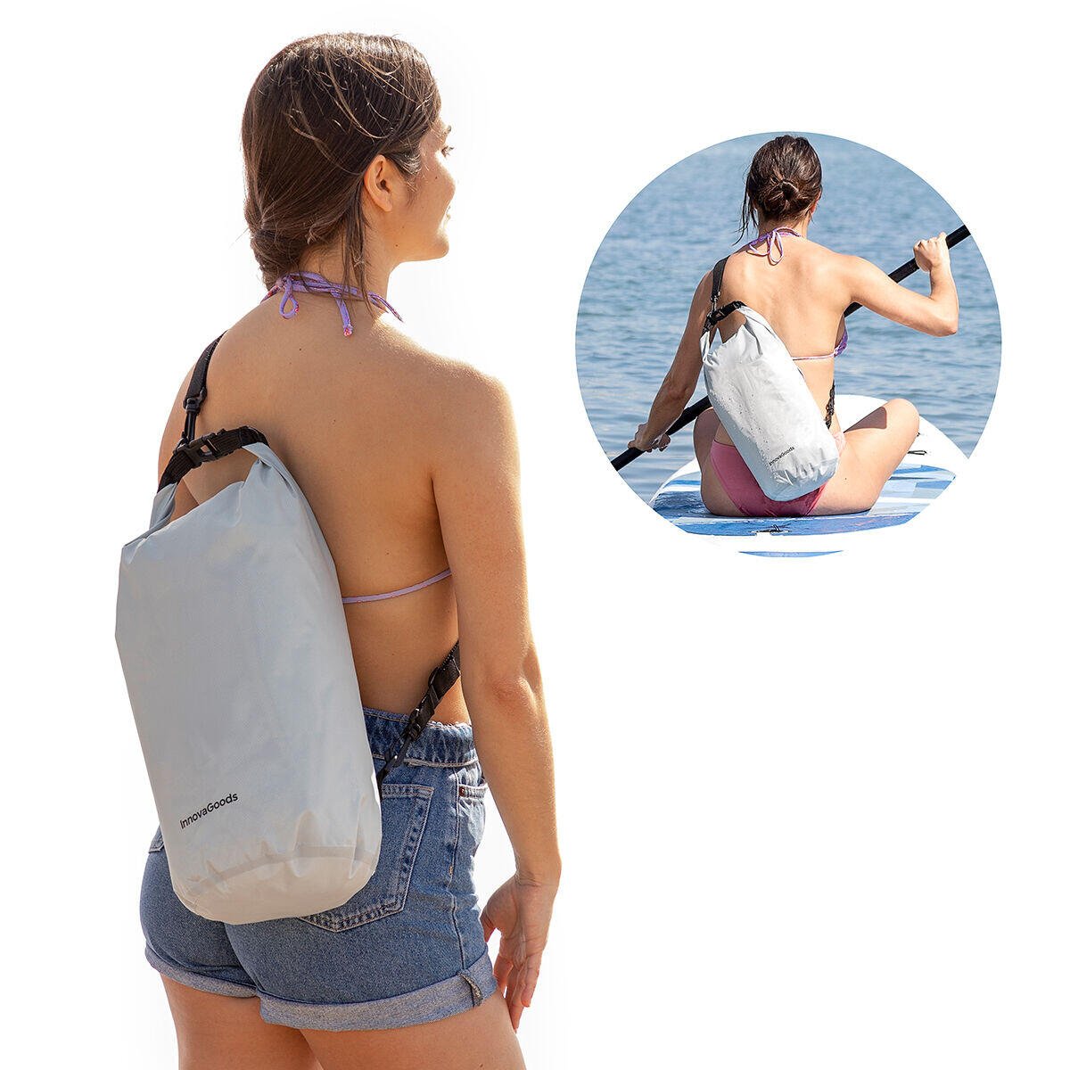 Bolsa Estanca Impermeable Deportiva Drysal InnovaGoods 10 L - innovagizmo.com
