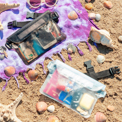 Bolsa Riñonera Impermeable con Correa Ajustable Wannis InnovaGoods 2 Unidades - innovagizmo.com