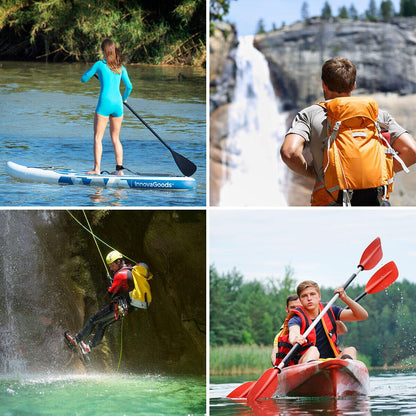 Bolsa Riñonera Impermeable con Correa Ajustable Wannis InnovaGoods 2 Unidades - innovagizmo.com