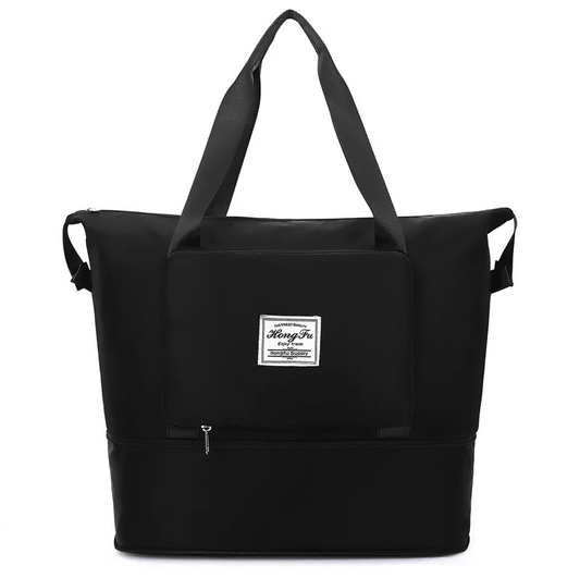 Bolso Viaje Plegable Negro - innovagizmo.com