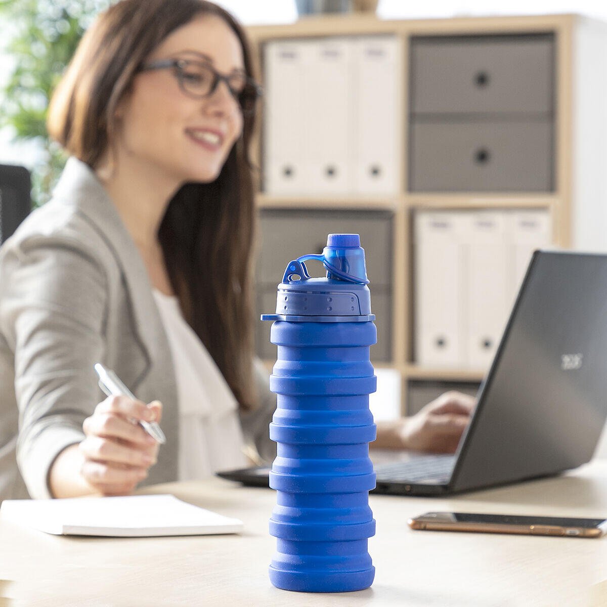 Botella Plegable de Silicona Bentle - innovagizmo.com