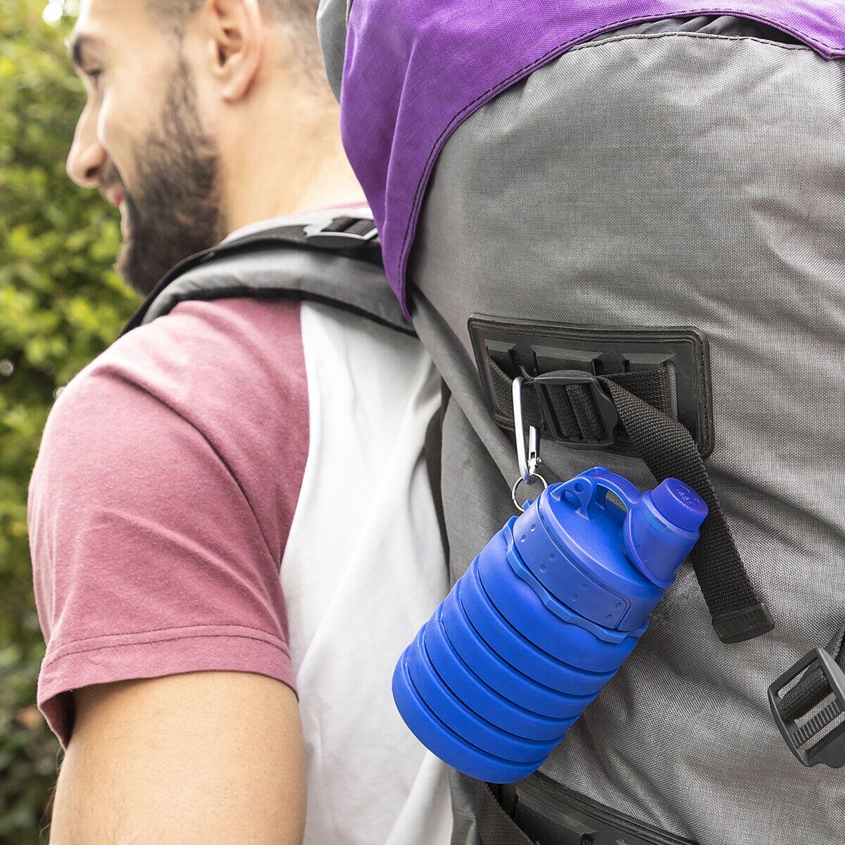 Botella Plegable de Silicona Bentle - innovagizmo.com