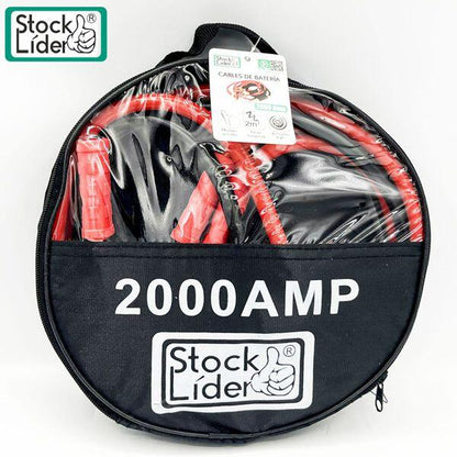 Cables de Arranque para Batería de Coche 2 metros, 2000 Amp - innovagizmo.com