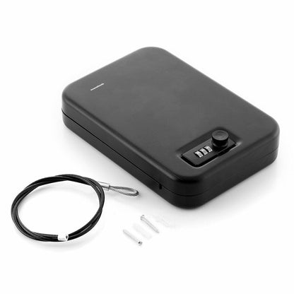 Caja Fuerte Portátil con Cable de Seguridad Prisaven - innovagizmo.com