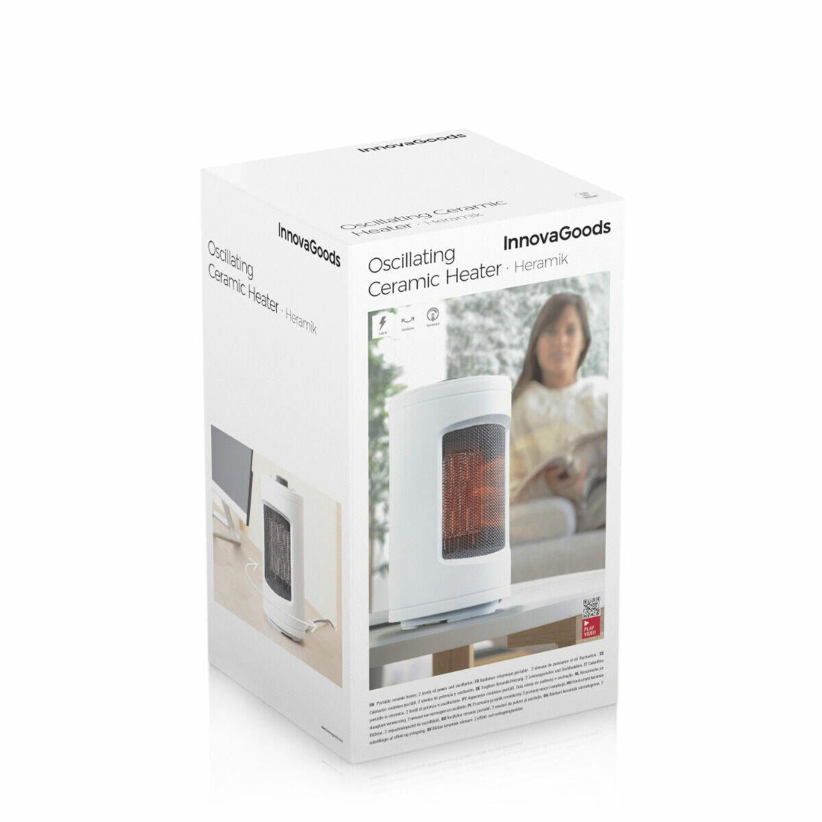 Calefactor Cerámico Oscilante Heramik - innovagizmo.com