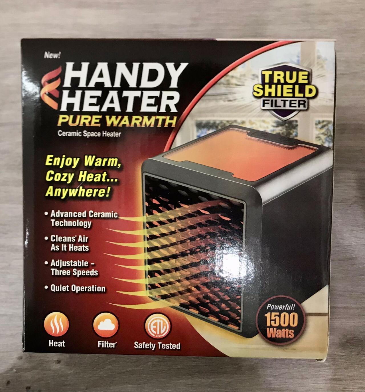 Calefactor Cerámico Portátil 1500W - innovagizmo.com